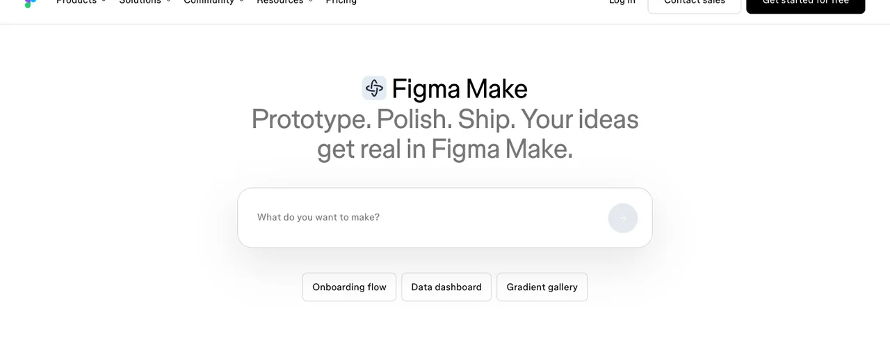 Figma Make — Figma 생태계 안의 프롬프트-투-앱